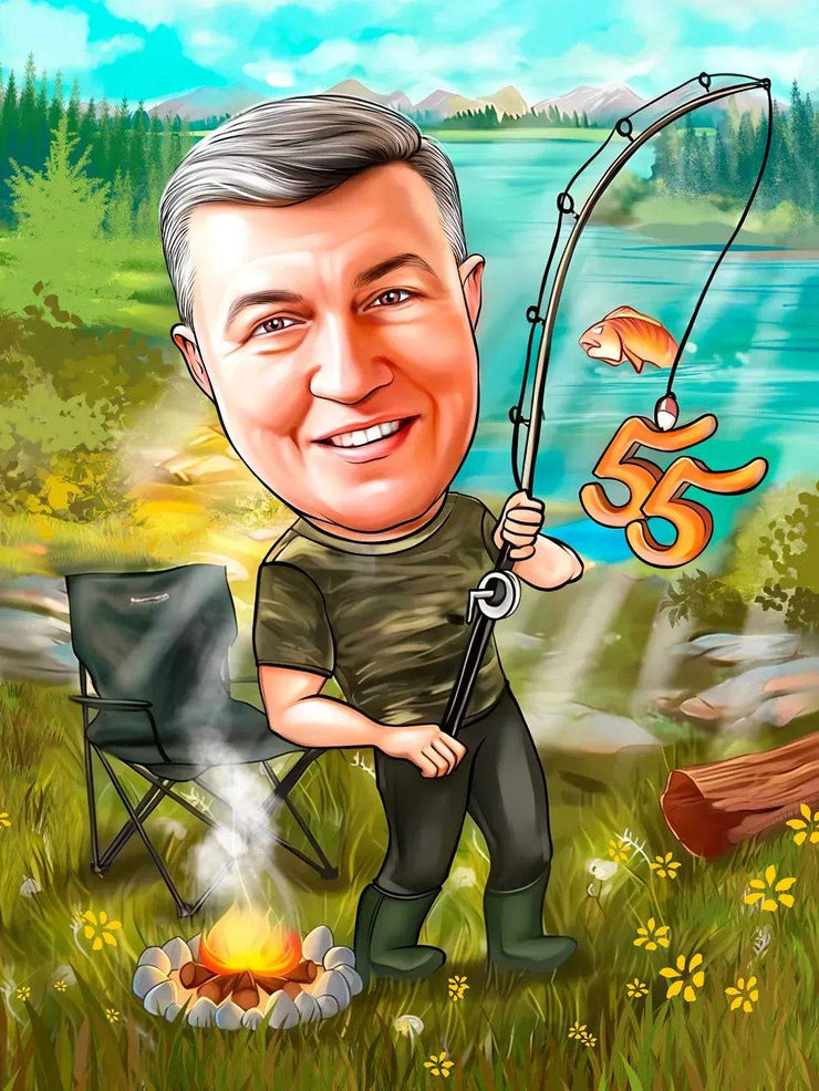 Animuokis Karikatūriškai